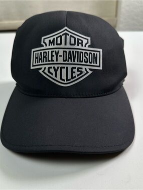 Harley-Davidson Black Hat with White Logo